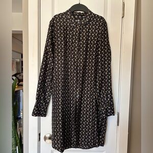 equipment silk blouse Shirt Dress Knee Length , S $375